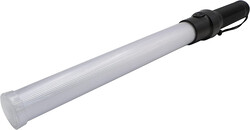 Battery Operated Traffic Torch - White/Black