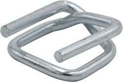 Cord Strap Buckle - Silver, 25 mm x 250 pcs