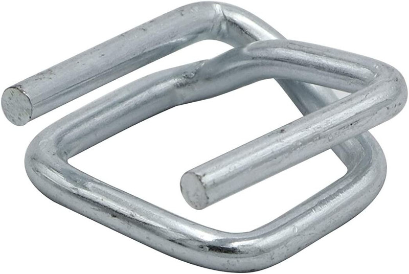 Cord Strap Buckle - Silver, 32 mm x 125 pcs