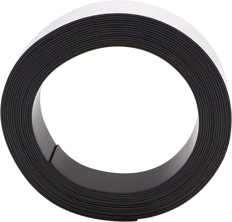 Magnetic Tape - White, 1 inch x 5 m