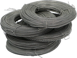 Lead Security Seal Cable - Grey, 12 x 6 mm