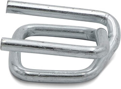 Cord Strap Buckle - Silver, 25 mm x 250 pcs