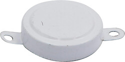 Drum Cap - White, 70 mm