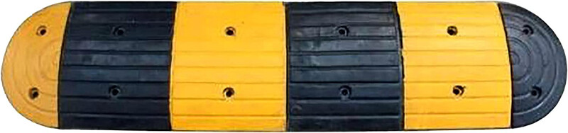 Speed Hump - Yellow/Black, 100 x 35 x 5 cm