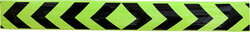 Reflective Sticker - Green/Black, 900 x 10 mm