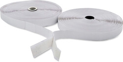 Velcro Tape With Adhesive - White, 1 in x 20 m