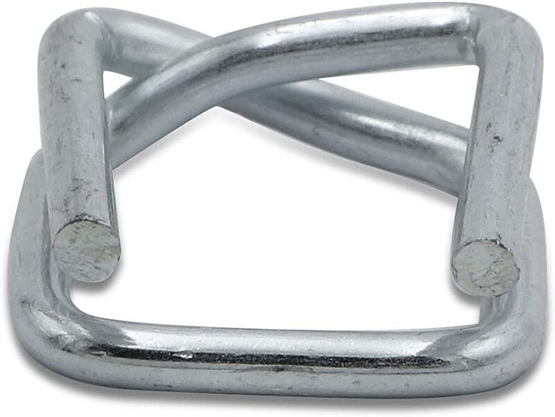 Cord Strap Buckle - Silver, 25 mm x 250 pcs