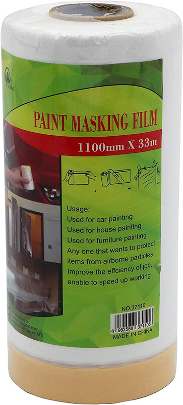 Paint Masking Tape - White/Yellow, 1100 mm x 33 m