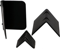 PVC Corner Guard - Black