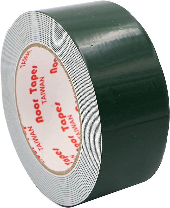 Double-Sided Foam Tape - Green, 24 mm x 5 m