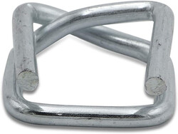 Cord Strap Buckle - Silver, 16 mm x 1000 pcs
