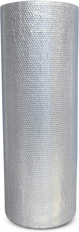 Aluminum Bubble Roll - Silver, 1 m x 8 kg