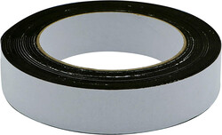 Double-Sided Foam Tape - Black/White, 2 in x 1 mm x 5 m