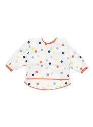 Kladdig Polka Dotted Full Sleeves Bib, Multicolour