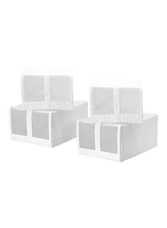 

Generic Skubb Shoe Organizer Set, 4 Pieces, White