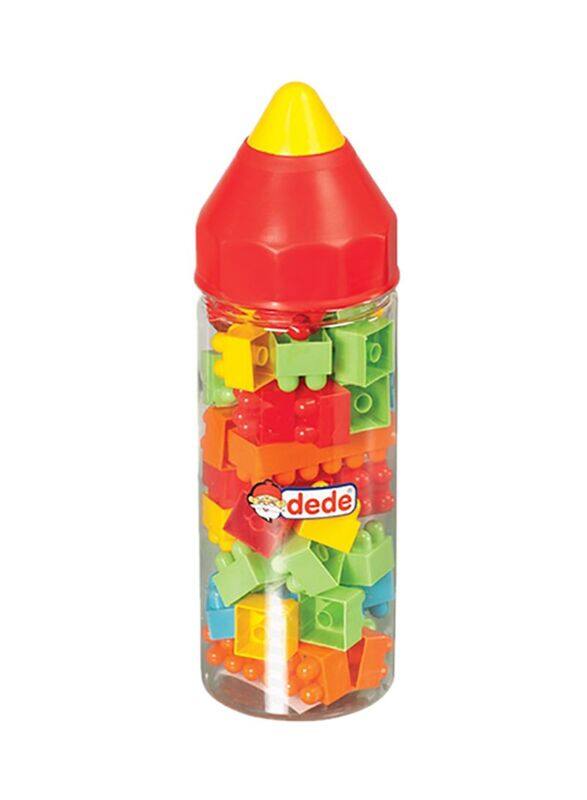 

Dede Multi Blocks Storage Box with Pencil Figure Set, 42 Pieces, Multicolour