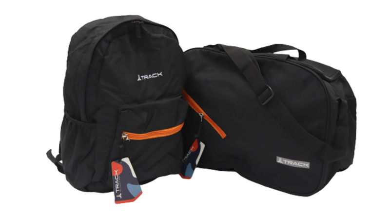 Track Backpack & Duffle Bag Set of 2