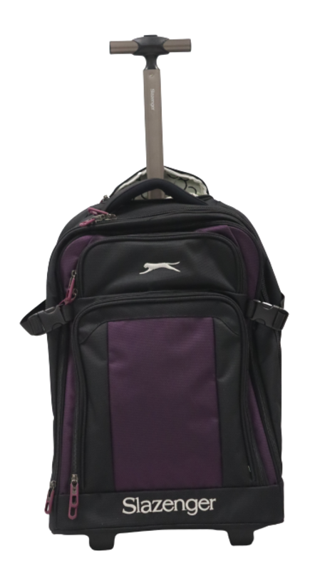BackPack+Trolley, Easy To Carry, Two Wheel With Almunium Handle, Suitable For School, Travel & Business