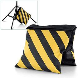 Coopic Heavy Duty Sand Bag for Photography/Studio/Video/Stage/Film/Light Stands, Yellow/Black