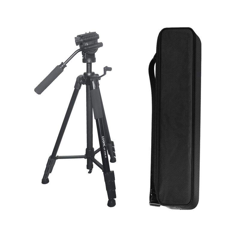 

Generic Coopic CP-VT05 III Foldable Tripod with Max Height, Black