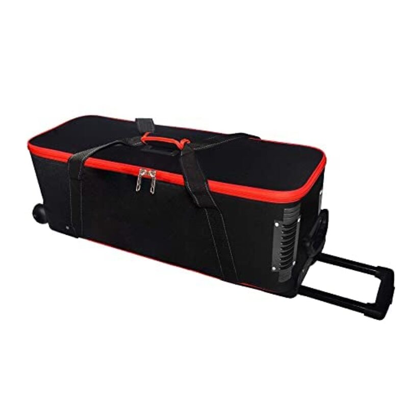 

Not Applicable Coopic TB-80L Durable Photo Studio Equipment Carry Bag, 31.8 x 11 x 10.62 Inch Carrying Trolley Case, Padded Compartment Wheel Handle for Light Stand