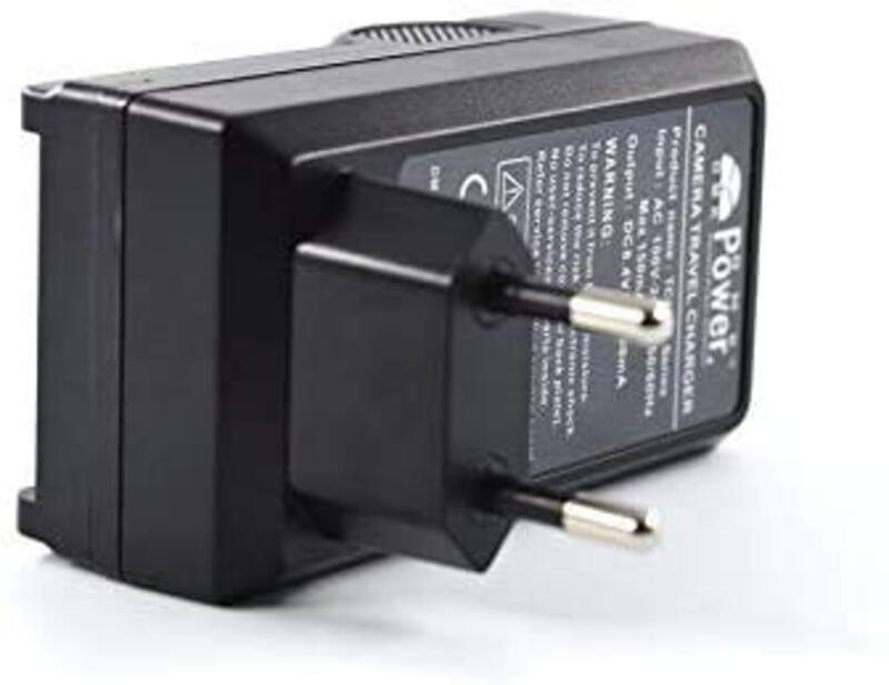 DMK Power TC600E Charger for Kodak KLIC-5001 K7005/Panasonic CGA-S004E/Fujifilm NP-40/Samsung SLB-0737/SLB-0837/Sanyo NP-40 D-Li8/Benq Dli-102/Minolta NP-1/DE-992/BC-40 SBC-L5, Black
