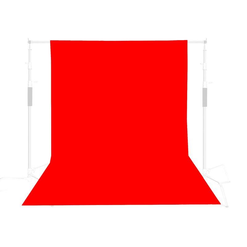 

Not Applicable Coopic 10 x 19.68 Feet Muslin Cotton Photography Background Backdrop for Photo Studio Photography, Red