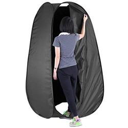 Coopic Portable Indoor Outdoor Photo Studio Pop Up Changing Dressing in Beach Fitting Tent Room with Carrying Case, Black