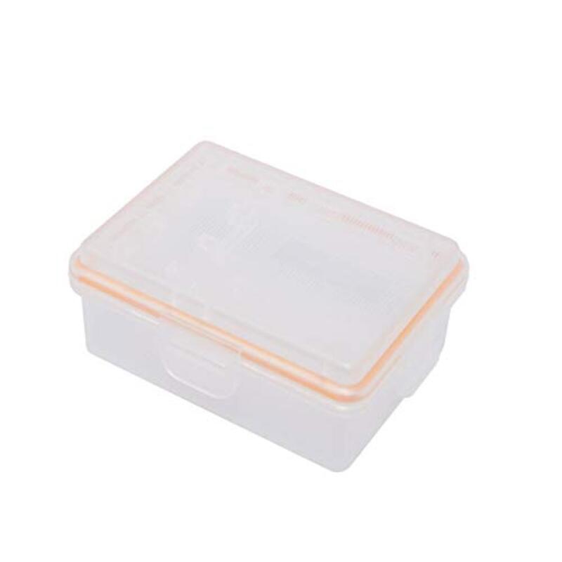 DMK Silicone Multi-Function Water Proof Camera Battery Case/SD MSD Memory Card Case Protector, Clear