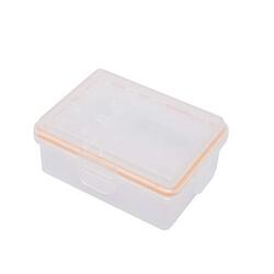 DMK Silicone Multi-Function Water Proof Camera Battery Case/SD MSD Memory Card Case Protector, Clear