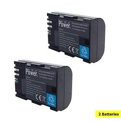 Dmkpower 2 Piece Replacement LP-E6 Batteries & Vertical Battery Grip for Canon EOS 5D Mark IV Digital SLR Camera, Black