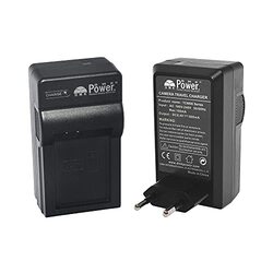 DMK Power LP-E12 Replacement Battery & TC600E Travel Charger Compatible with Canon, Black