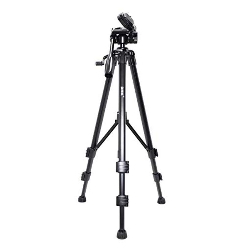 DMK Power T590 Tripod For Canon & Nikon Cameras, Black