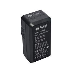 DMK Power LP-E12 LCD Battery Charger TC1000 for Canon EOS M M2 Rebel SL1 100D DSLR, Black