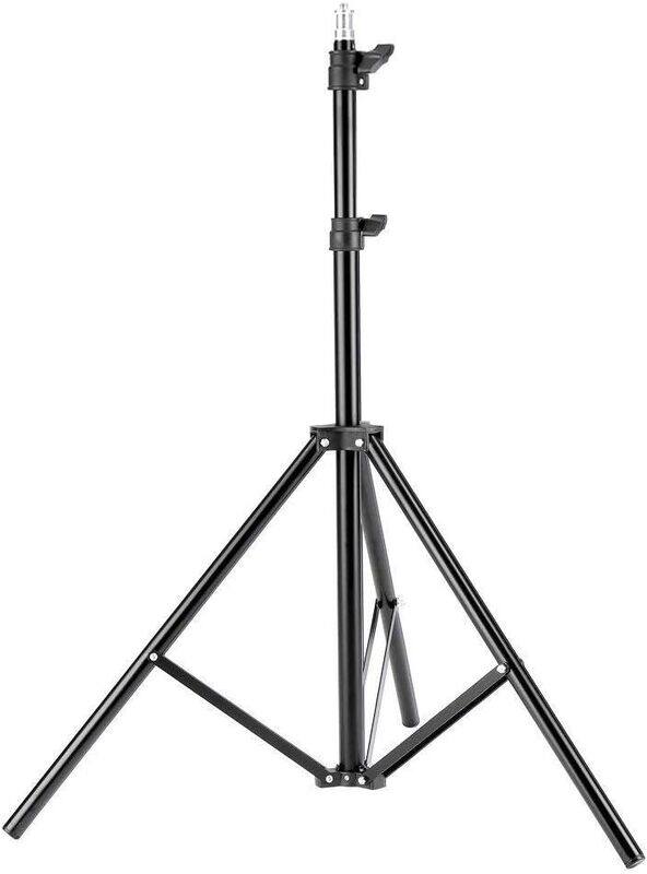 Coopic L-240 240cm Professional Heavy Duty Light Stand with Case, Black