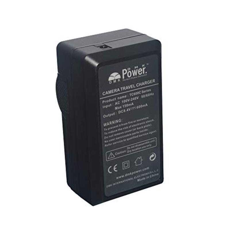 DMK Power BP-511 BP-511A TC600C Battery Charger, Black