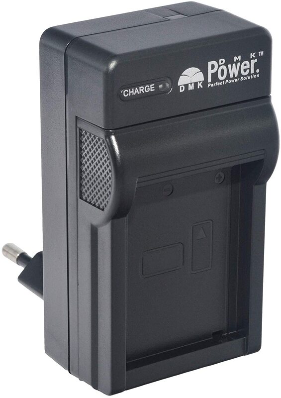 DMK Power EN-EL5 TC600E Travel Charger for Nikon CoolPix 3700 4200 5200 5900 7900 P3 P4 P80 P90 P100, Black