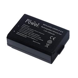 Dmkpower LP-E10 1350mAh Battery Charger for Canon EOS Rebel Digital Cameras, Black