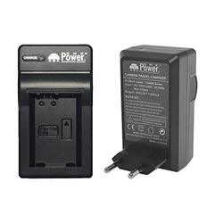 DMK Power TC600E Battery Charger with 2 NP-FW50 Battery for Sony NEX-3 3N NEX-5T NEX-6 NEX-7 A5000 A6000 A7 Camera, Black