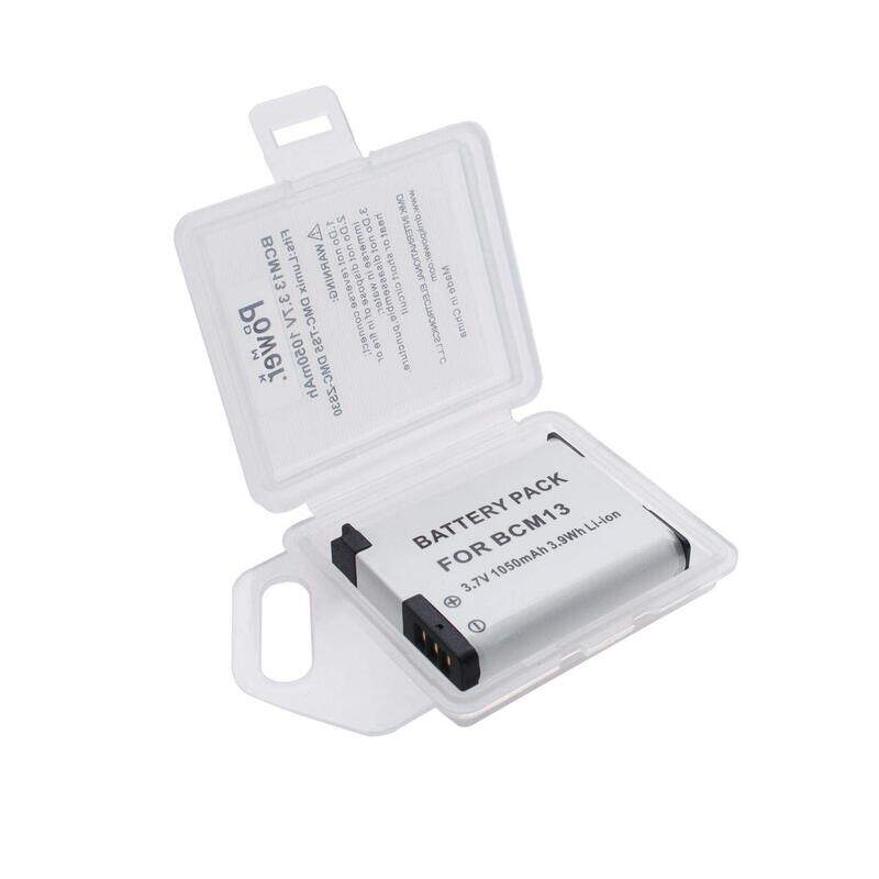 

DMK Power BCM13 1050mAh Battery for Panasonic DMW-BCM13 Lithium-Ion Lumix DMC-FT5, Lumix DMC-TS5, Lumix DMC-TZ40, Lumix DMC-TZ41, Lumix DMC-ZS30, Whit