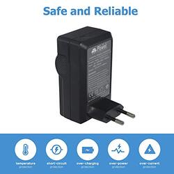 DMK Power TC600E Charger for IA-BP80W/IA-BP80WA/Samsung SC-D381/SC-D382/SC-D383/SC-D385/SC-DX100/SC-DX103/SC-DX105/SC-DX205/VP-D381/VP-D382/VP-D384, Black