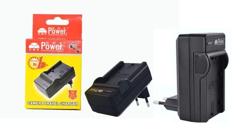 DMK Power LP-E6 Battery Charger for Canon EOS 5D Mark II III & IV/70D/5Ds/6D/5Ds/80D/7D & 7D Mark II/60D Cameras/LP-E6 Battery, Black
