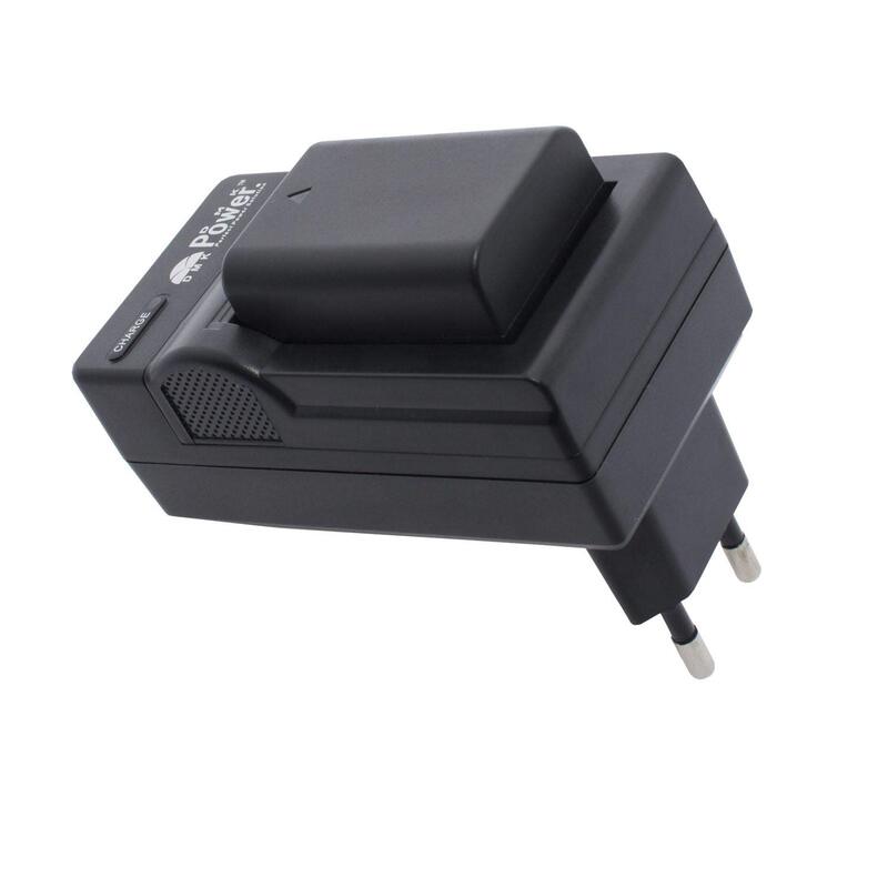 DMK Power NP-FW50 1450mAh Battery and TC600E Charger for Sony NEX-3 3N NEX-5T Camera Cameras, Black