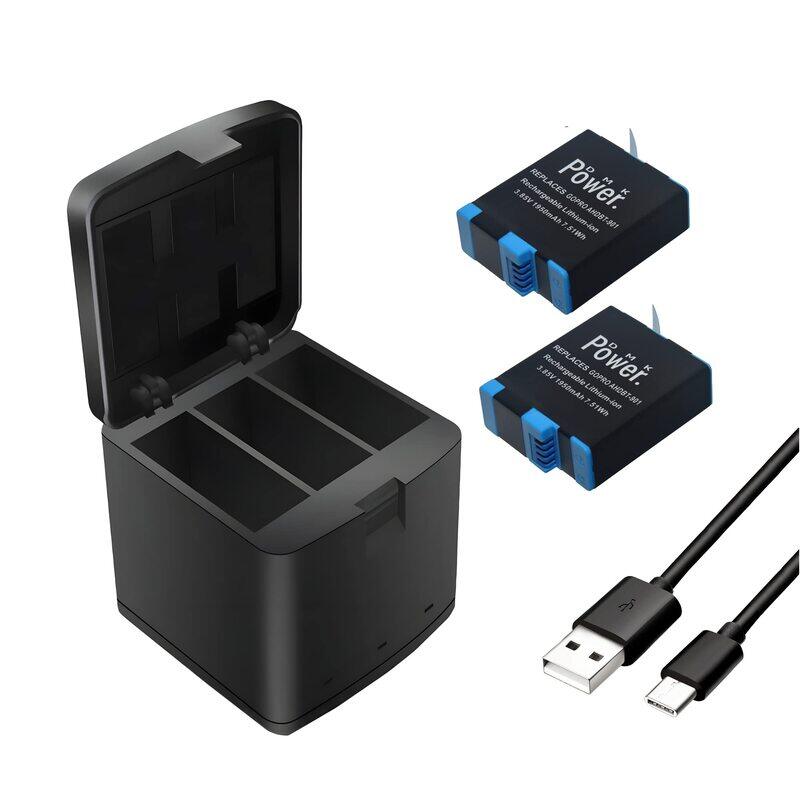 

GoPro DMK Power AHDBT-901 Battery with 3 Channel, 2 Piece, Black