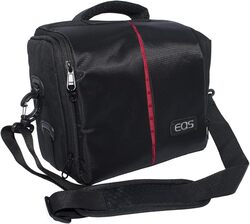 Camera Bag for Canon EOS DSLR 1200D & Other Models, Black