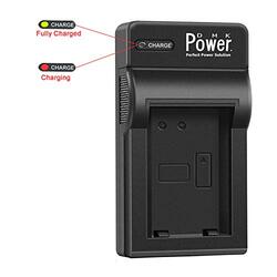 DMK Power EN-EL14 Battery USB Charger TC-USB for Nikon D5500/D5300/D5200/D3300/3200 Cameras, Black