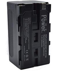 DMK Power F750 7.4v 4400mAh Battery for Sony Dcr-vx1000, Dcr-vx2000r, Black