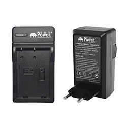 DMK Power EN-EL9A TC600E EU Plug Travel Battery Charger Compatible with Nikon Digital SLR Camera, Black