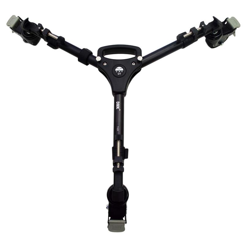 DMK Aluminium Alloy D1 Universal Tripod Dolly, Black