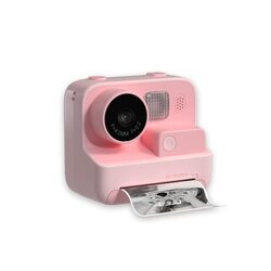 Coopic Children Instant Selfie Print Photo & Video Digital Camera, Full-HD with 32GB Micro SD, 1080P, Pink for, Pink